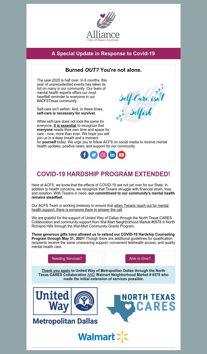 COVID-19 Updates